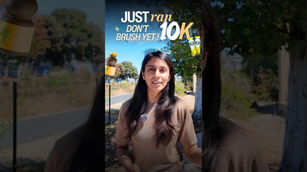 Just Ran a 10K? Don’t Brush Your Teeth Yet